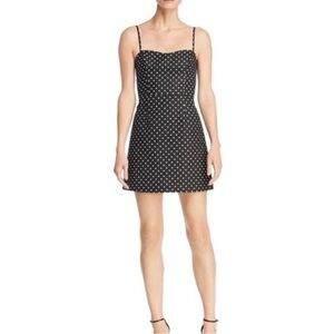 French connection polka dot dress size 6